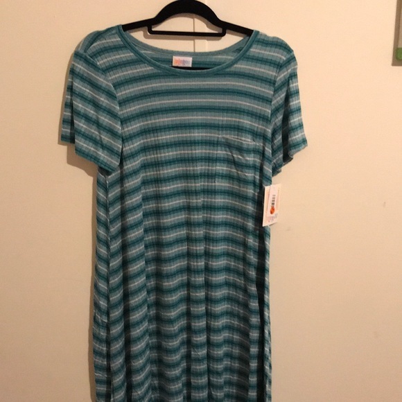LuLaRoe Carly Dress high low size medium - Picture 1 of 4